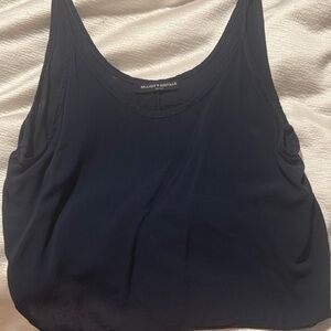 Brandy Melville Dark Blue Sleeveless Top